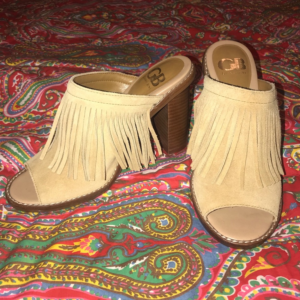 Gianni Bini Fringe Mule